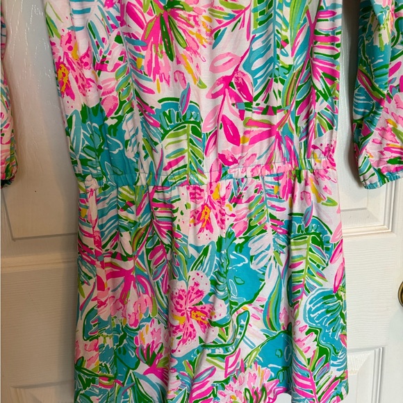 Lilly Pulitzer Lana Skort Romper Pop Up Lilly of the Jungle Floral Stretch XS - Picture 13 of 13